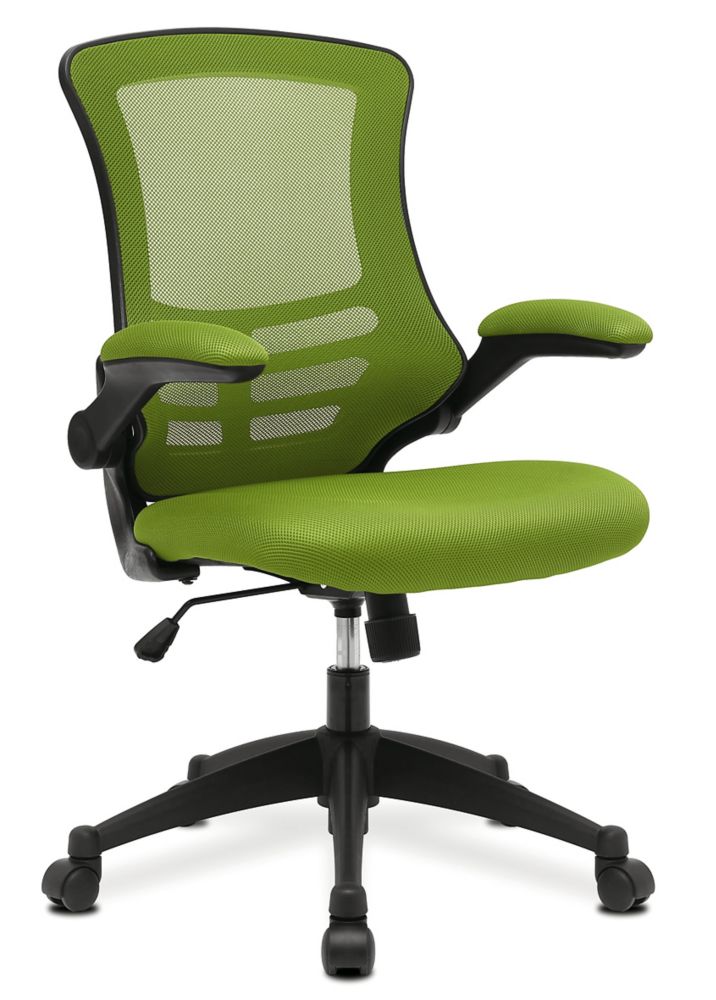 Image of Nautilus Designs Luna Medium Back Task/Operator Chair Green 