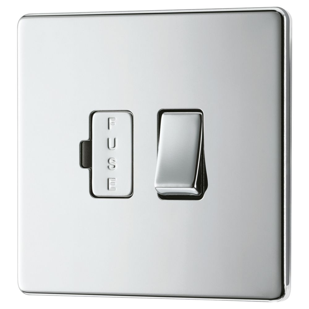 Image of LAP 13A Switched Fused Spur Polished Chrome 