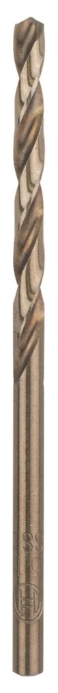 Image of Bosch Twist Cobalt 2608585845 Straight Shank HSS Drill Bit 3.5mm x 70mm 