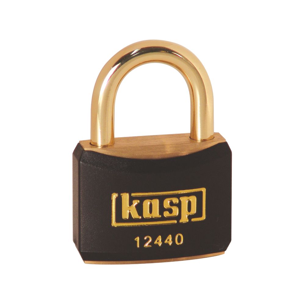 Image of Kasp Lockout Padlock Black 20mm x 21mm 