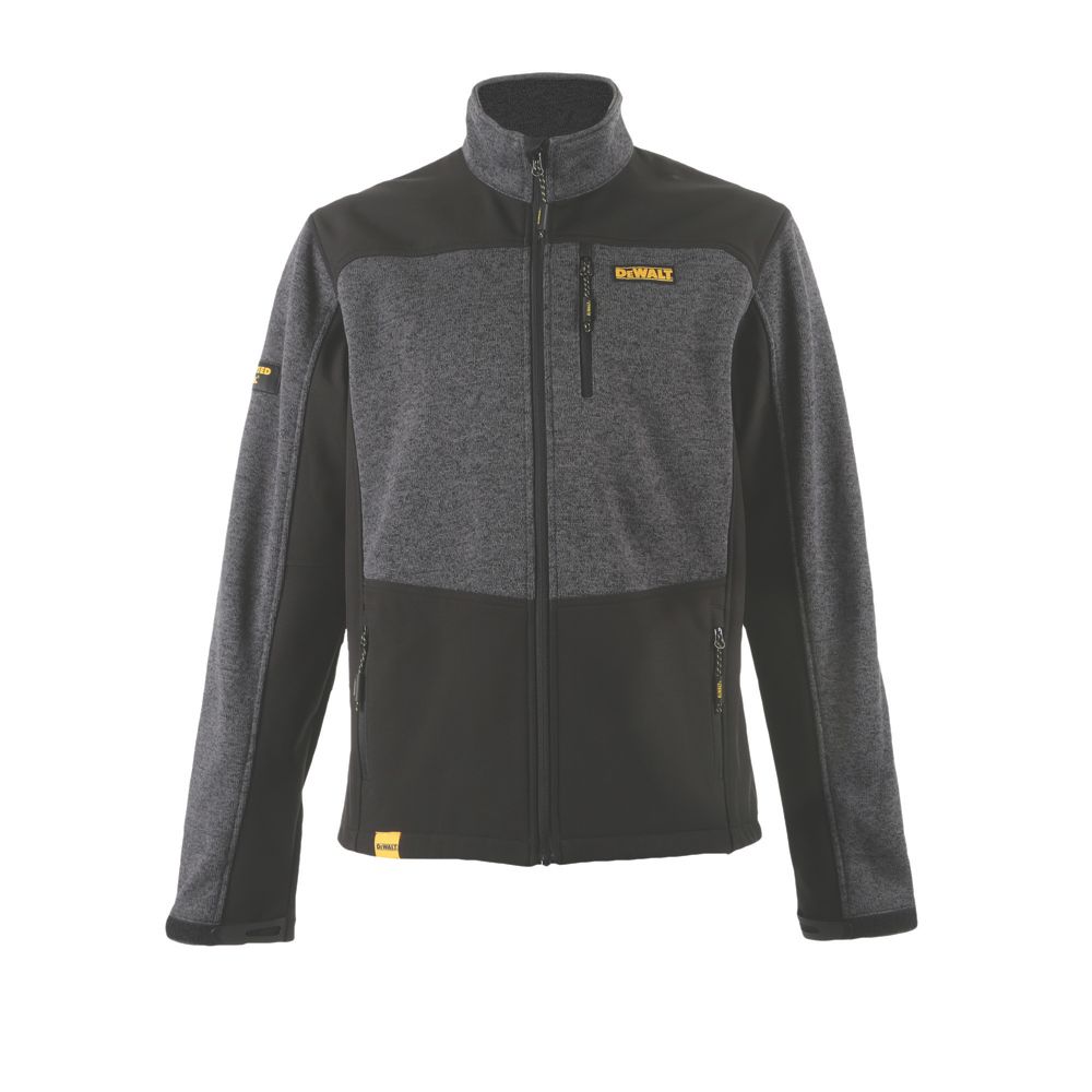 Image of DeWalt Winslow Fleece Grey/Black Large 46" Chest 
