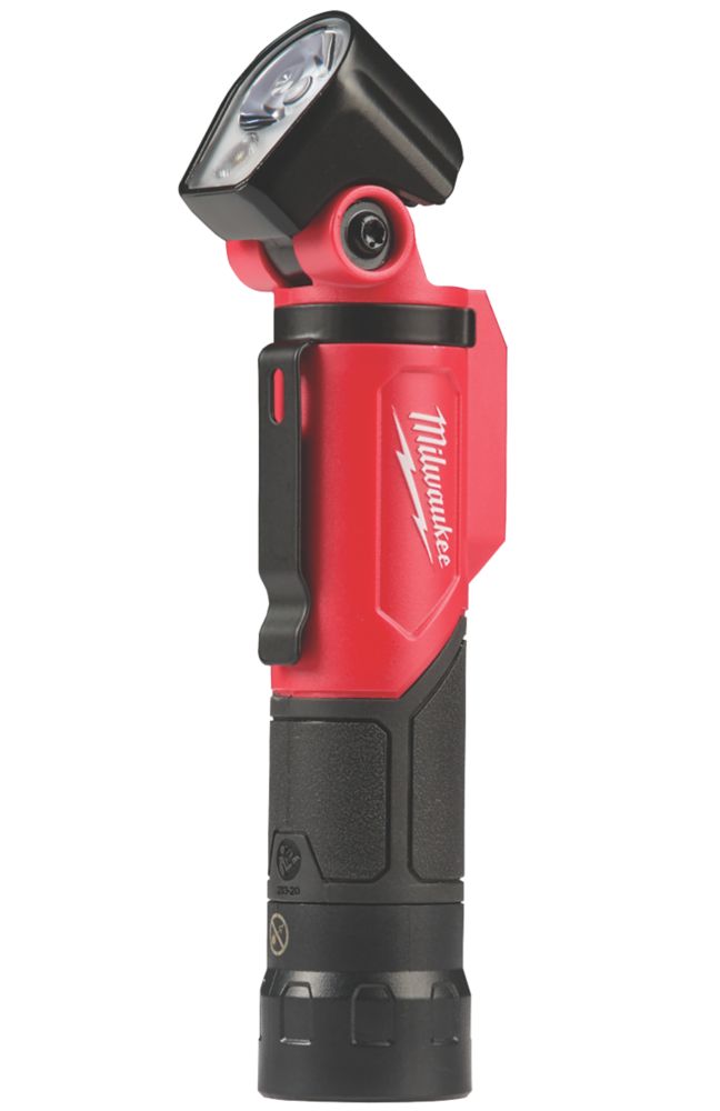 Image of Milwaukee L4PWL Rechargeable LED Pivoting Work Light Red / Black 500lm 