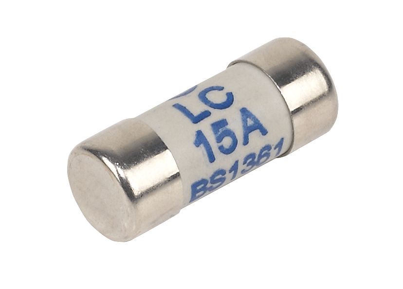 Image of Wylex 15A Cartridge Fuse 