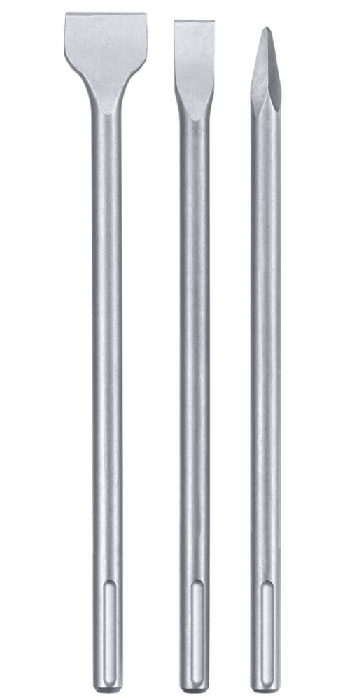 Image of Einhell SDS Max Shank Chisel Set 3 Pcs 