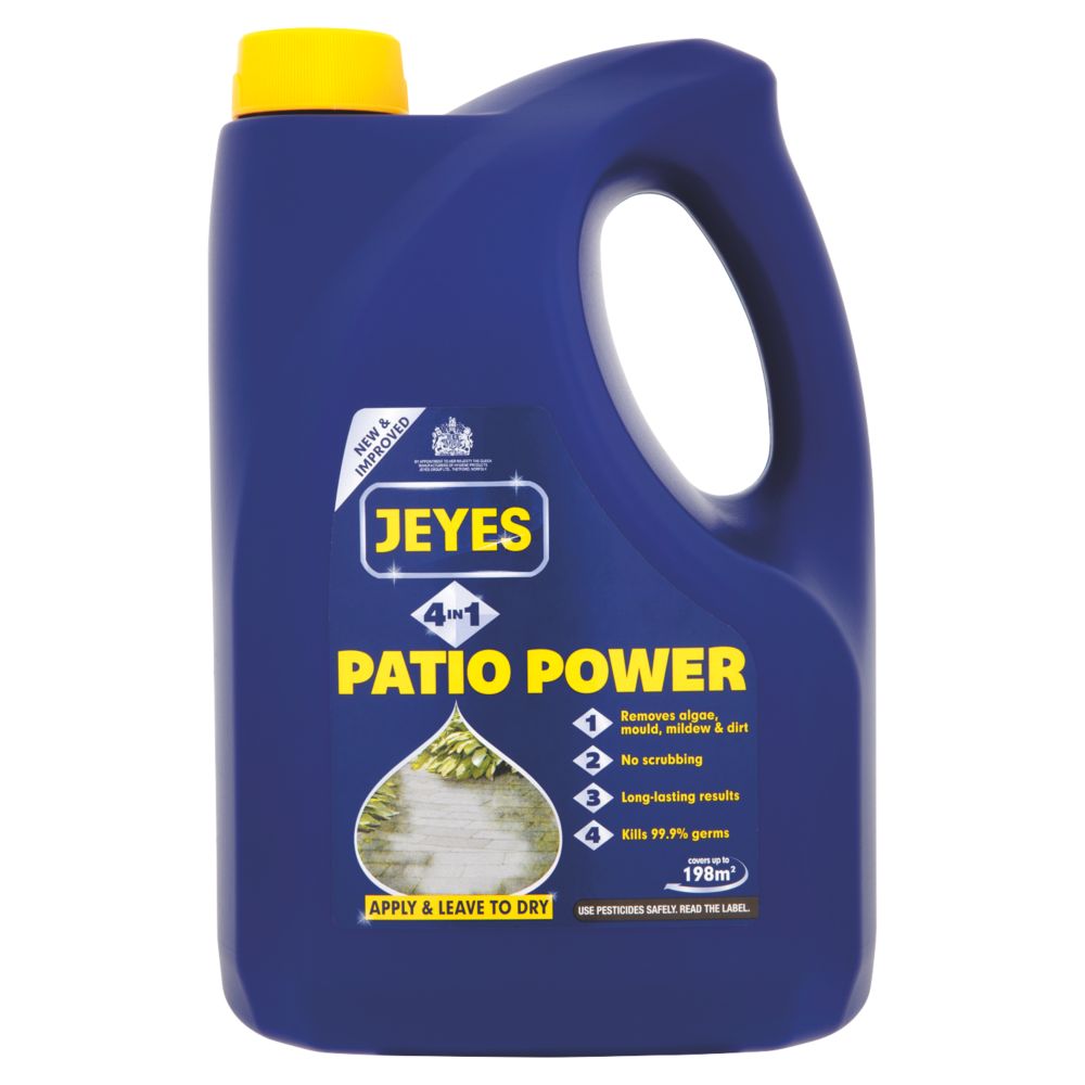 Image of Jeyes Patio & Decking Power 4Ltr 