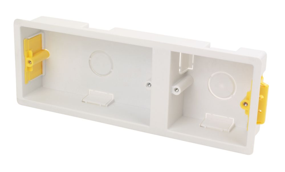 Image of Appleby 2 + 1-Gang Dry Lining Knockout Box 35mm 