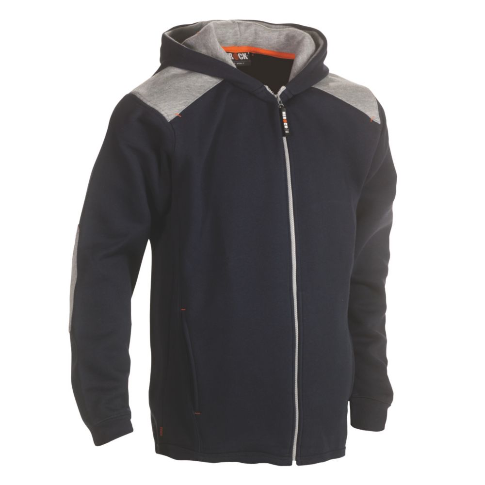 Image of Herock Juno Hooded Sweatshirt Navy X Large 49" Chest 