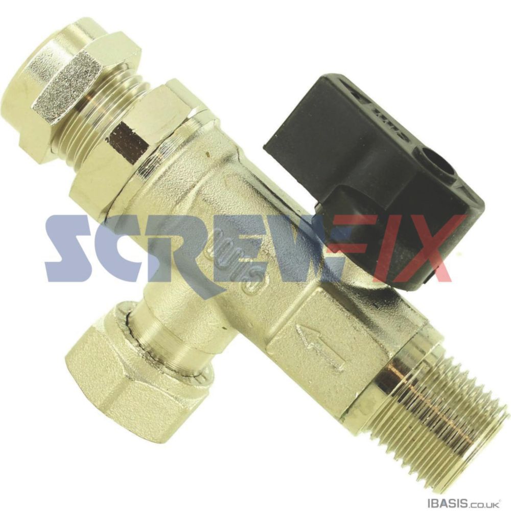 Image of Baxi 248226 DHW Return Isolation Tap 