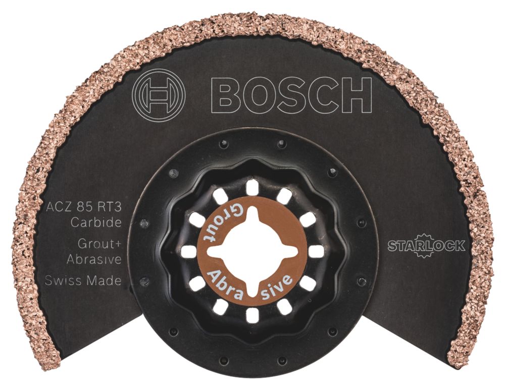 Image of Bosch 30 Carbide RIFF-Grit Tile & Grout Segmented Cutting Blade 85mm 