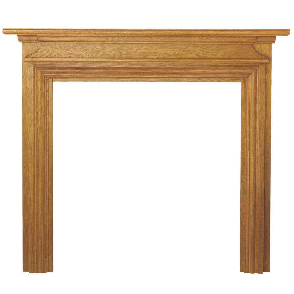 Image of Focal Point Charlottesville Fire Surround Oak Veneer 1340mm x 1172mm 