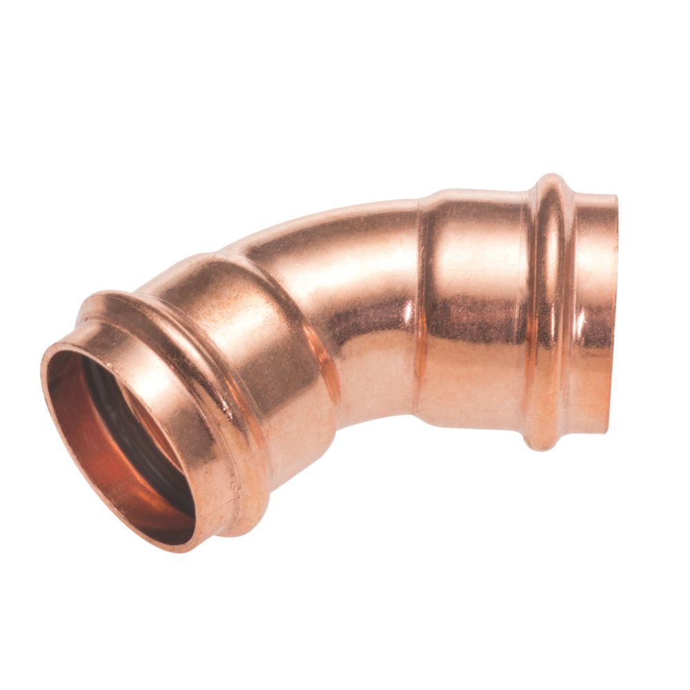 Image of Conex Banninger B Press Copper Press-Fit Equal 135Â° Elbow 22mm 10 Pack 