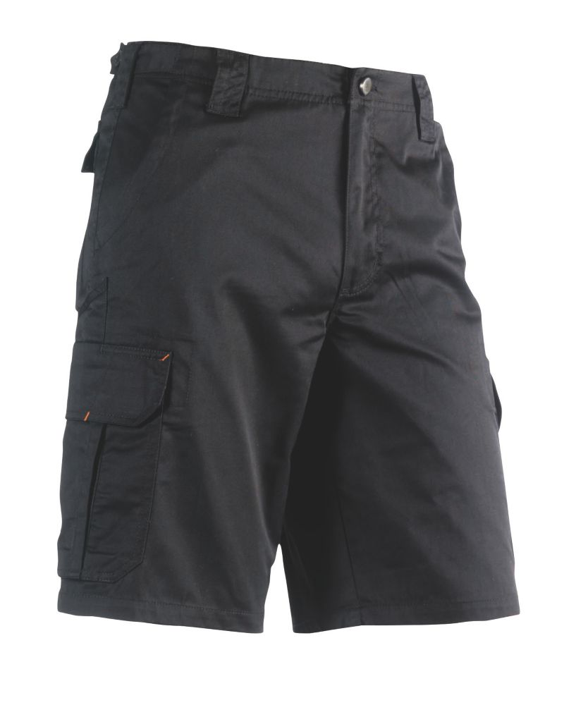 Image of Herock Tyrus Work Shorts Black 34" W 