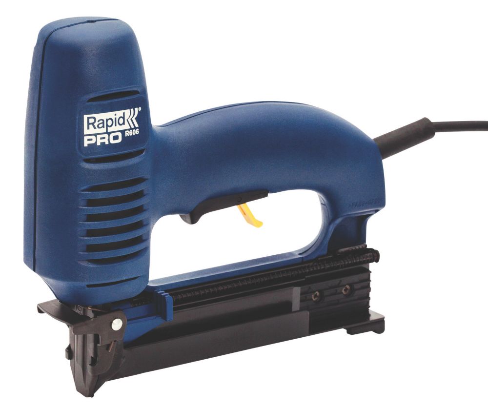 Image of Rapid PRO R606 25mm Second Fix Electric Nail Gun / Stapler 240V 
