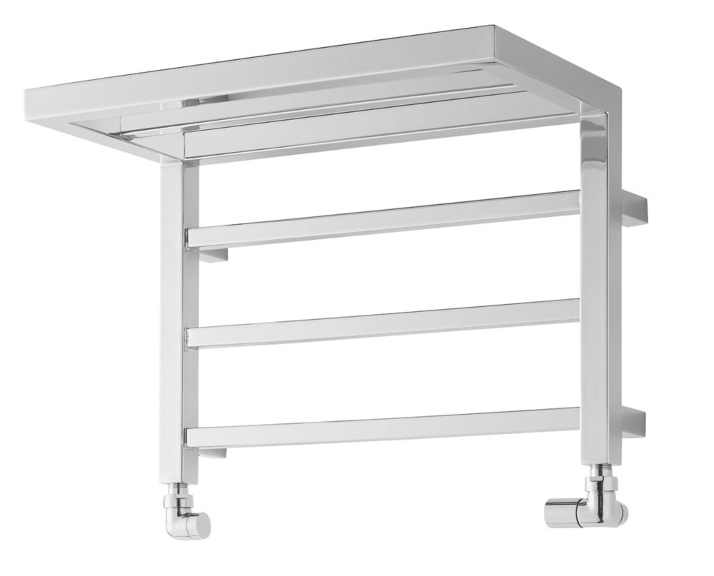 Image of Towelrads Holyport Designer Towel Radiator 350mm x 500mm Chrome 610BTU 
