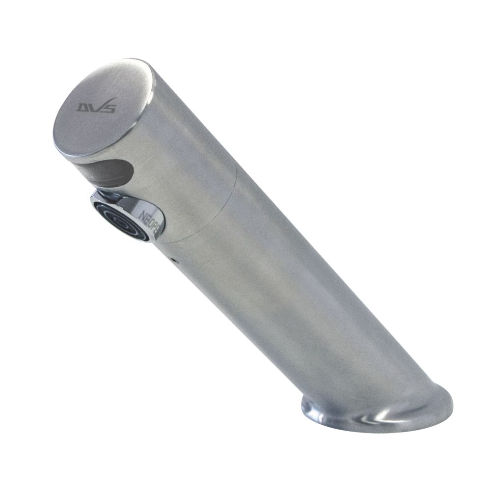 Image of Aquarius Touch-Free 45Â° Battery Powered Tap Stainless Steel 