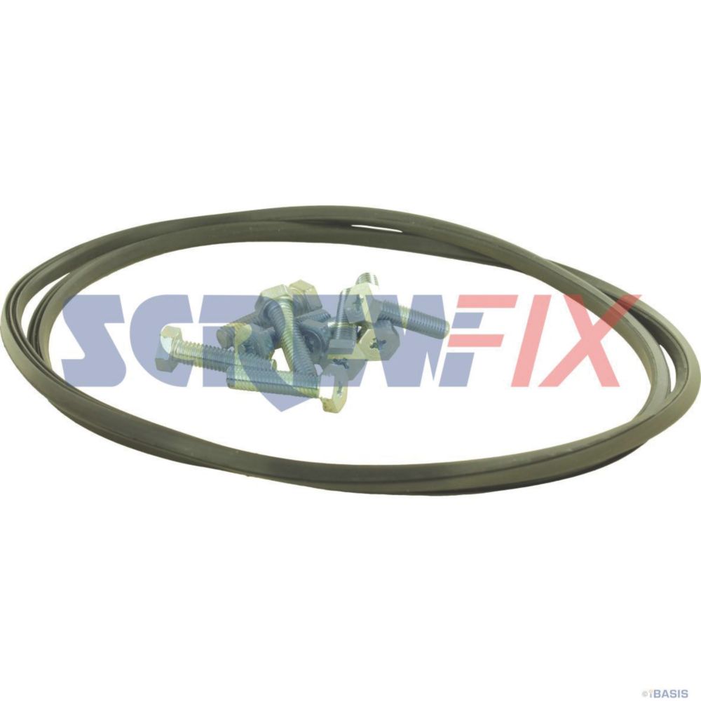 Image of Worcester Bosch 87186888490 SEAL - SERVICE COVER 