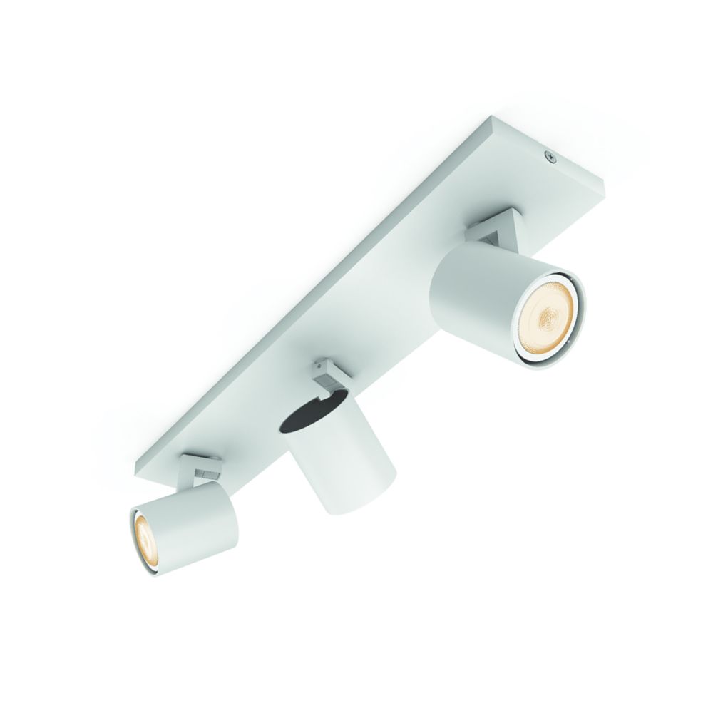Image of Philips Hue Runner LED White Ambiance Triple Spotlight White 15W 1050lm 