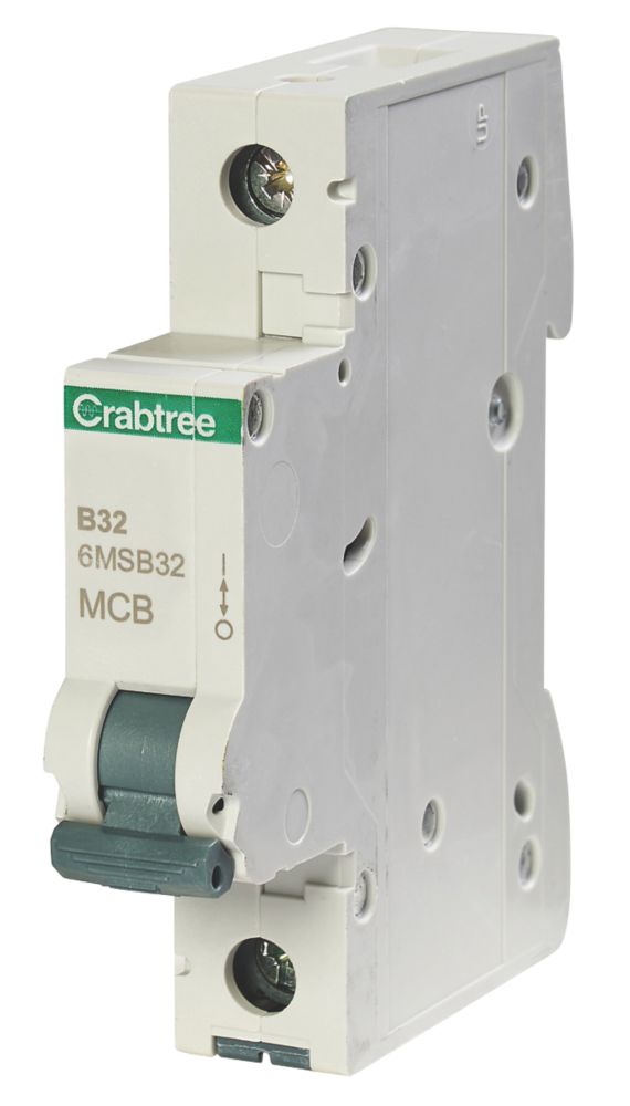 Image of Crabtree Loadstar 32A SP Type B MCB 