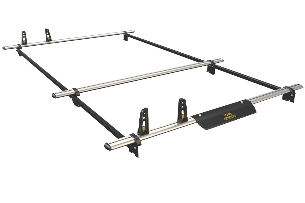Image of Van Guard VG182-LWB-3 Vauxhall Vivaro 2001 - 2014 ULTI Van Roof Bars 1570mm 