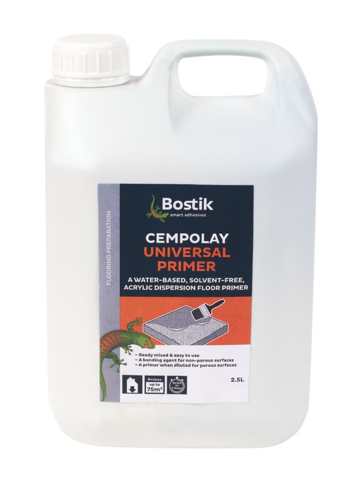 Image of Bostik Cementone Cempolay Universal Primer Clear 2.5Ltr 