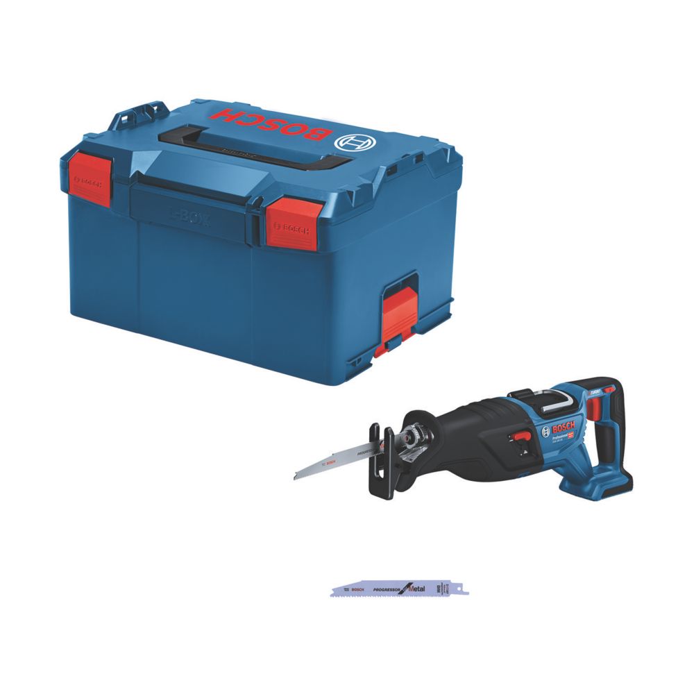 Image of Bosch GSA 18V-28 18V Li-Ion ProCORE Brushless Cordless BITURBO Reciprocating Saw in L-Boxx - Bare 