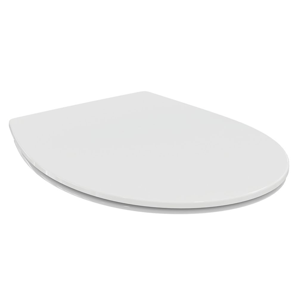 Image of Armitage Shanks S21 Standard Closing Toilet Seat & Cover Duraplast White 