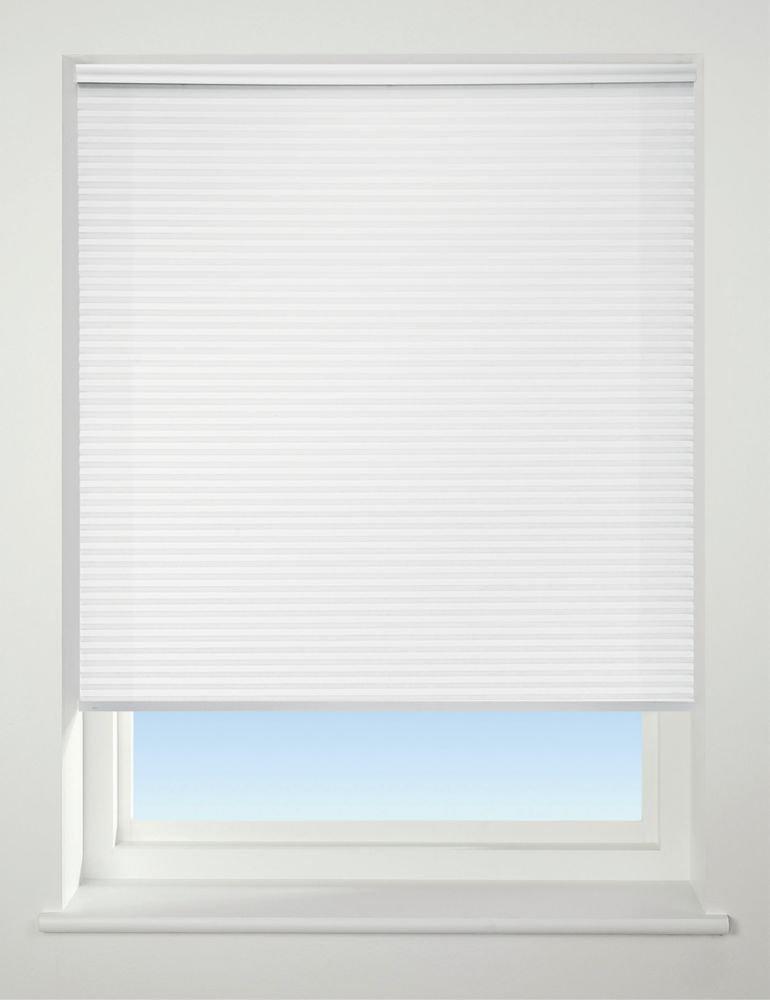 Image of Universal Aluminium Venetian Non-Blackout Blind Silver 1350mm x 2100mm Drop 