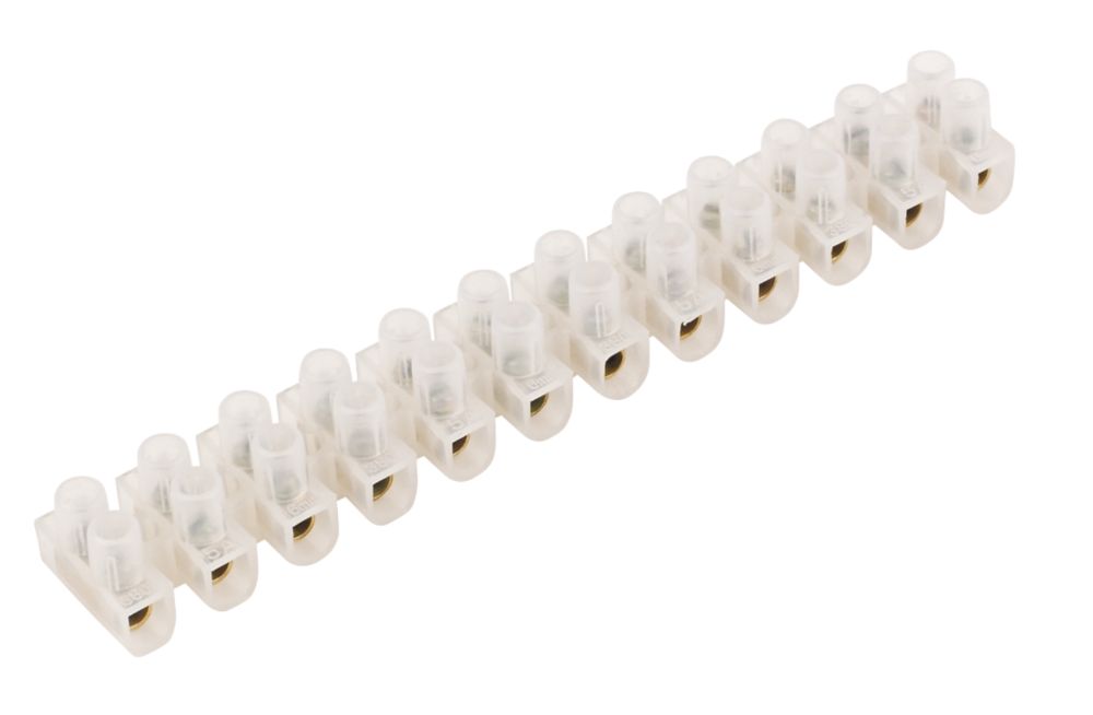 Image of 6A 12-Terminal Terminal Strips 10 Pack 