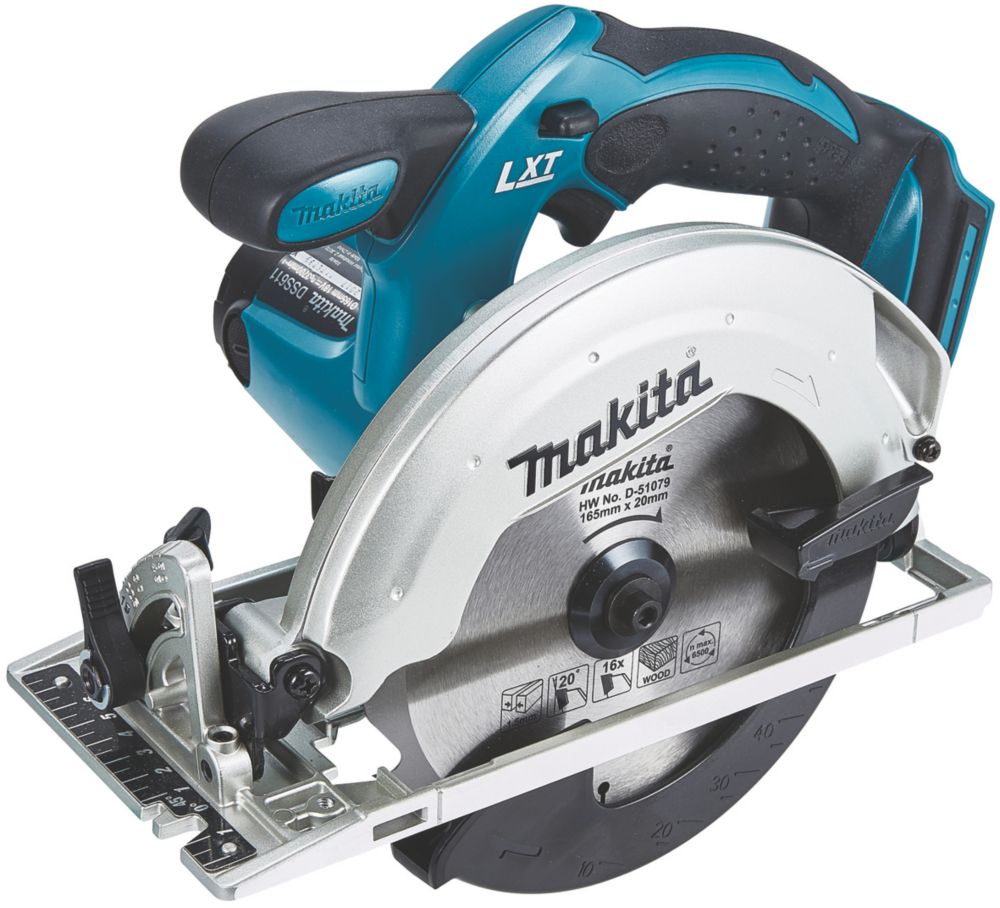 Image of Makita DSS611Z 165mm 18V Li-Ion LXT Cordless Circular Saw - Bare 