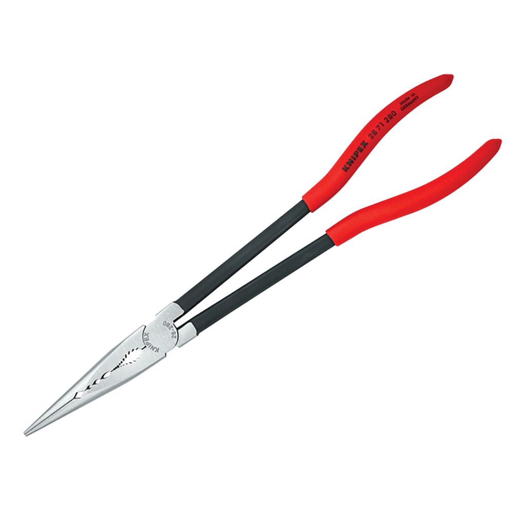 Image of Knipex Long Reach Flat Pliers 10.9" 