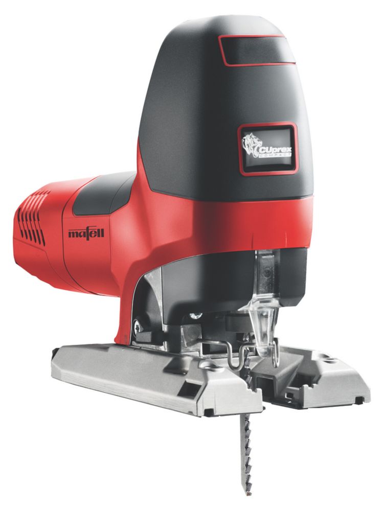 Image of Mafell P1CC 900W Electric Precision Jigsaw with Tilt Base & Guide Rail 110V 