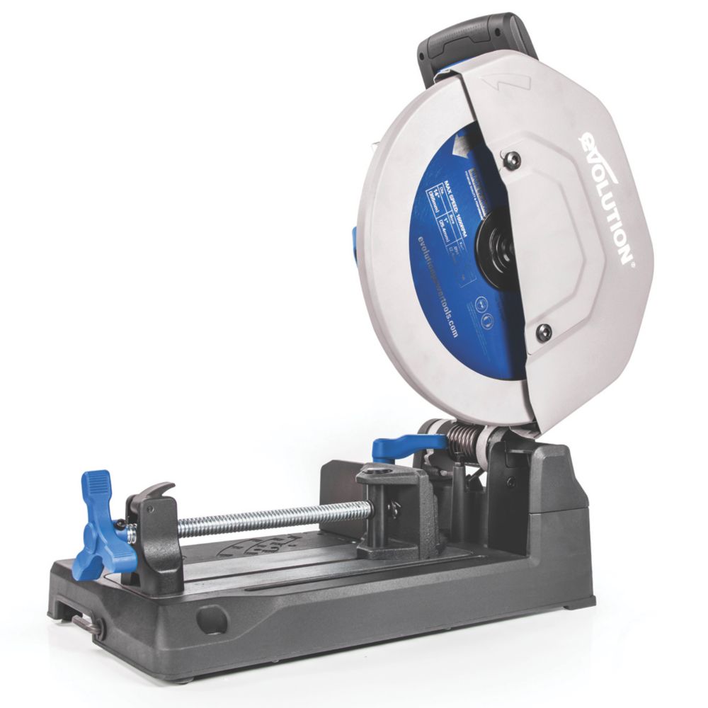 Image of Evolution S355CPS 2200W 355mm Electric Heavy-Duty Metal Cutting TCT Chop Saw 230V 