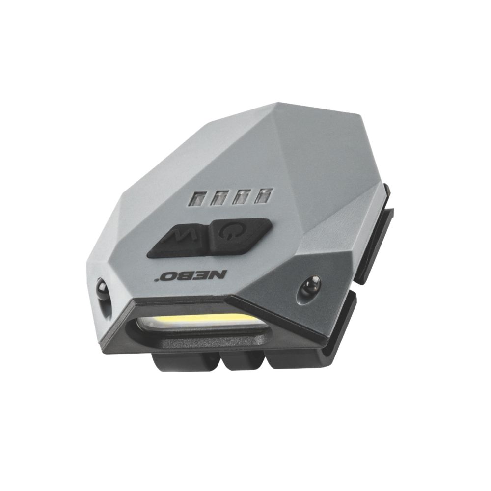 Image of Nebo Einstein Rechargeable LED Headlamp Grey 50lm 