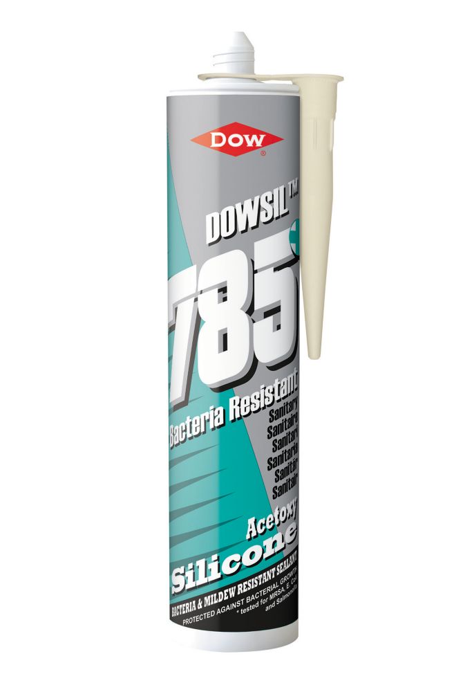 Image of Dow 785+ Sanitary Silicone Sealant Jasmine 310ml 