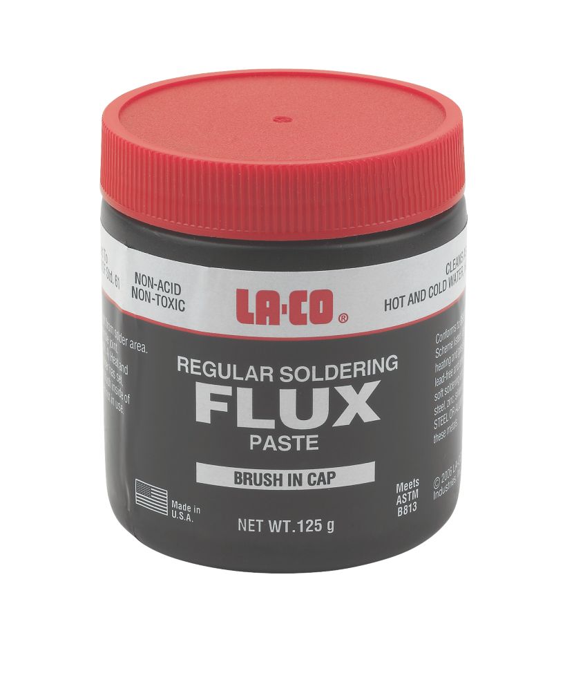 Image of La-Co Flux Paste with Brush in Cap 125g 