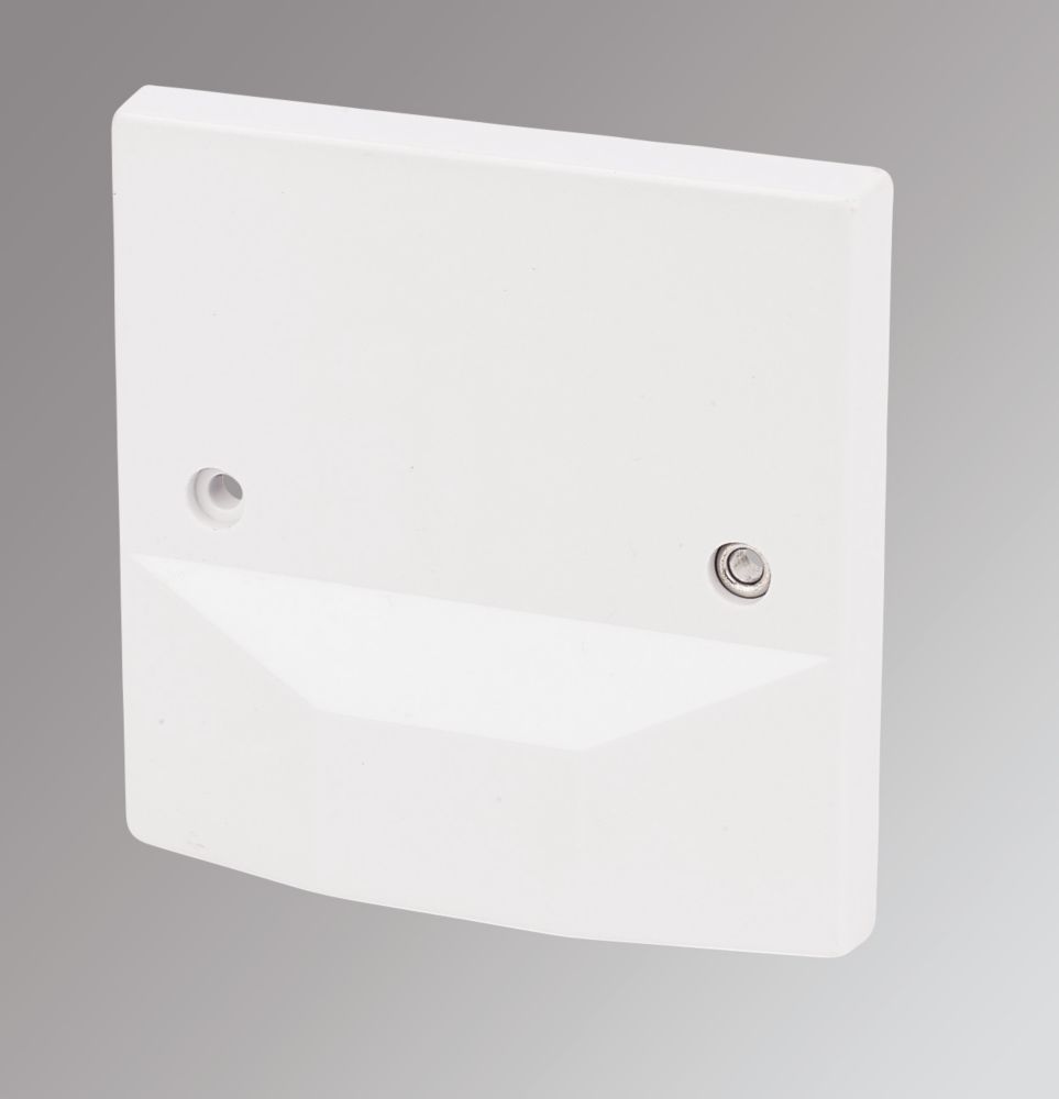 Image of LAP 45A Unswitched Cooker Outlet Plate White 