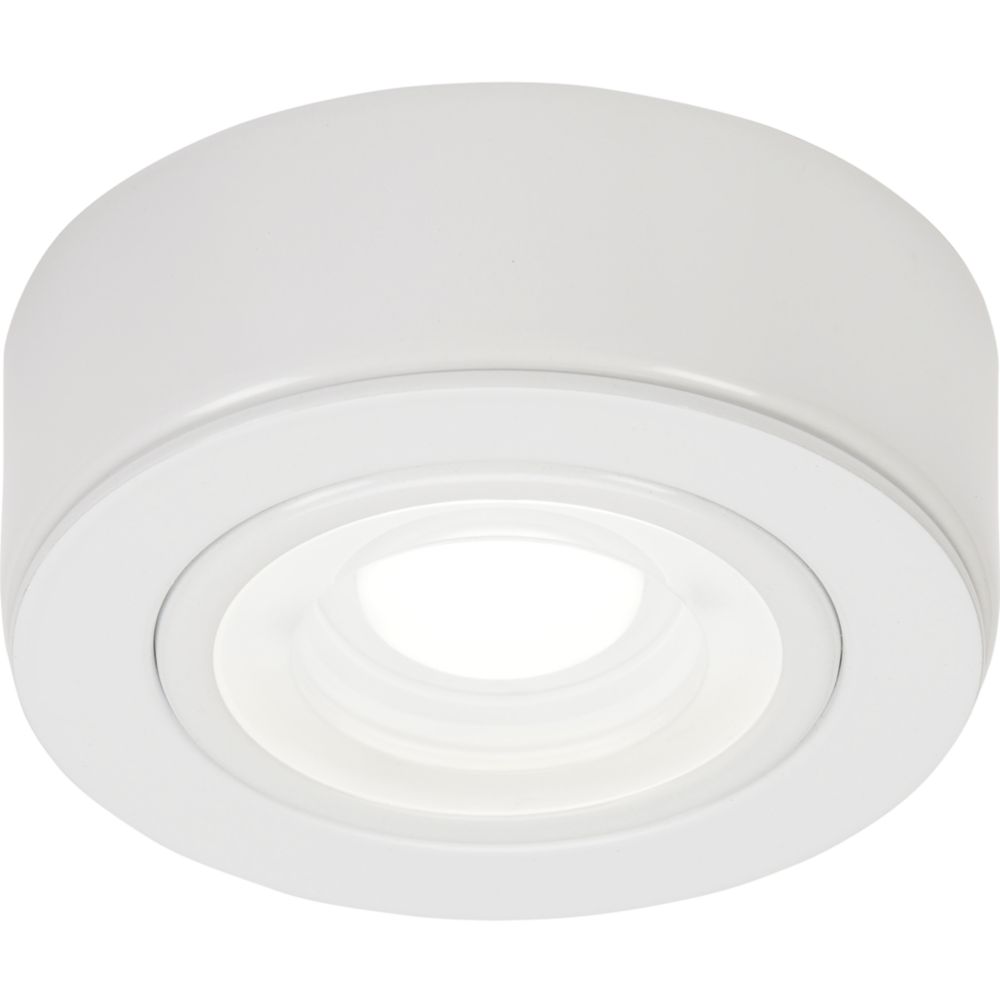 Image of Knightsbridge CAB Round LED Under Cabinet Light White 2W 140lm 