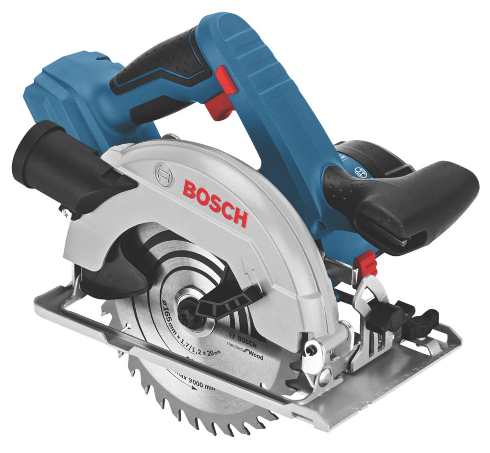 Image of Bosch GKS 18 V-57 165mm 18V Li-Ion Coolpack Cordless Circular Saw - Bare 