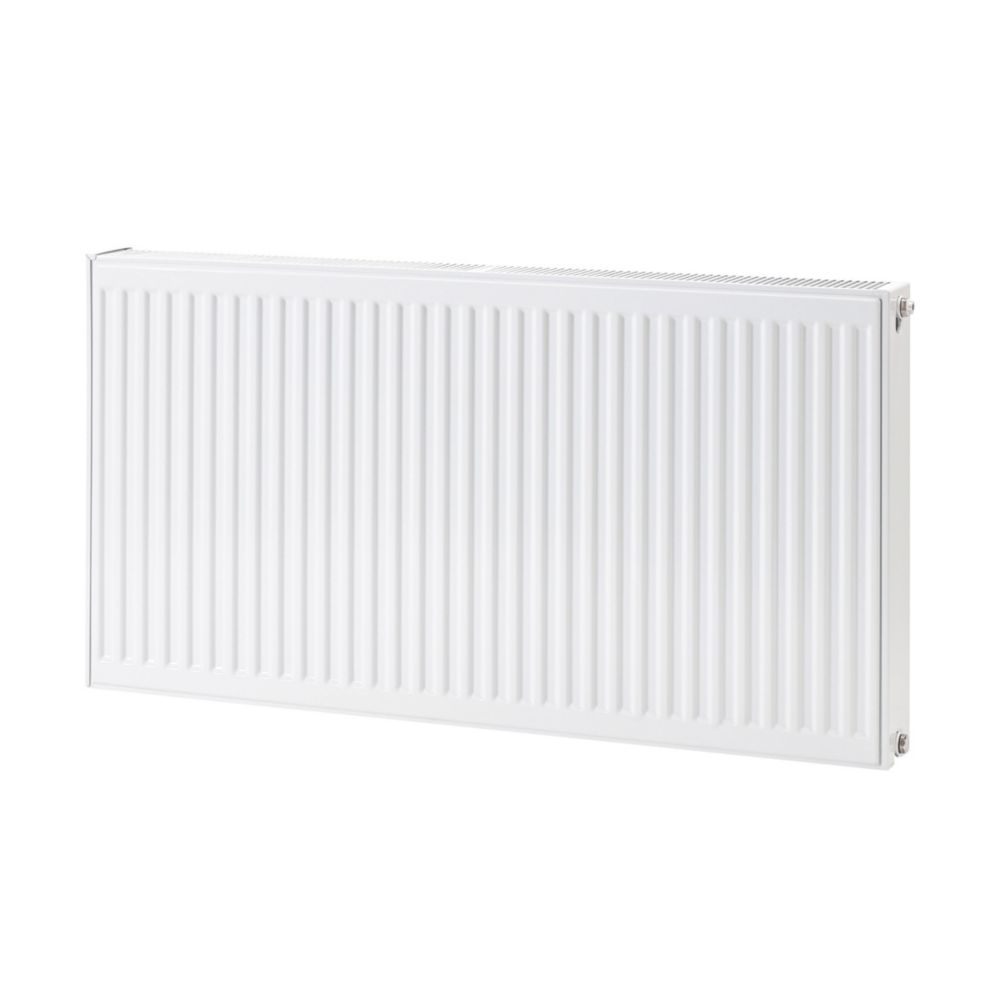 Image of Flomasta Type 22 Double-Panel Double Convector Radiator 600mm x 1200mm White 6998BTU 