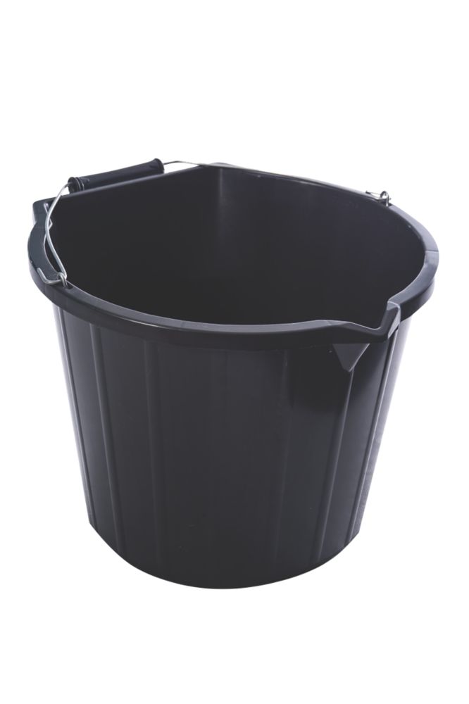 Image of Plastic Pour & Scoop Buckets 14Ltr 3 Pack 