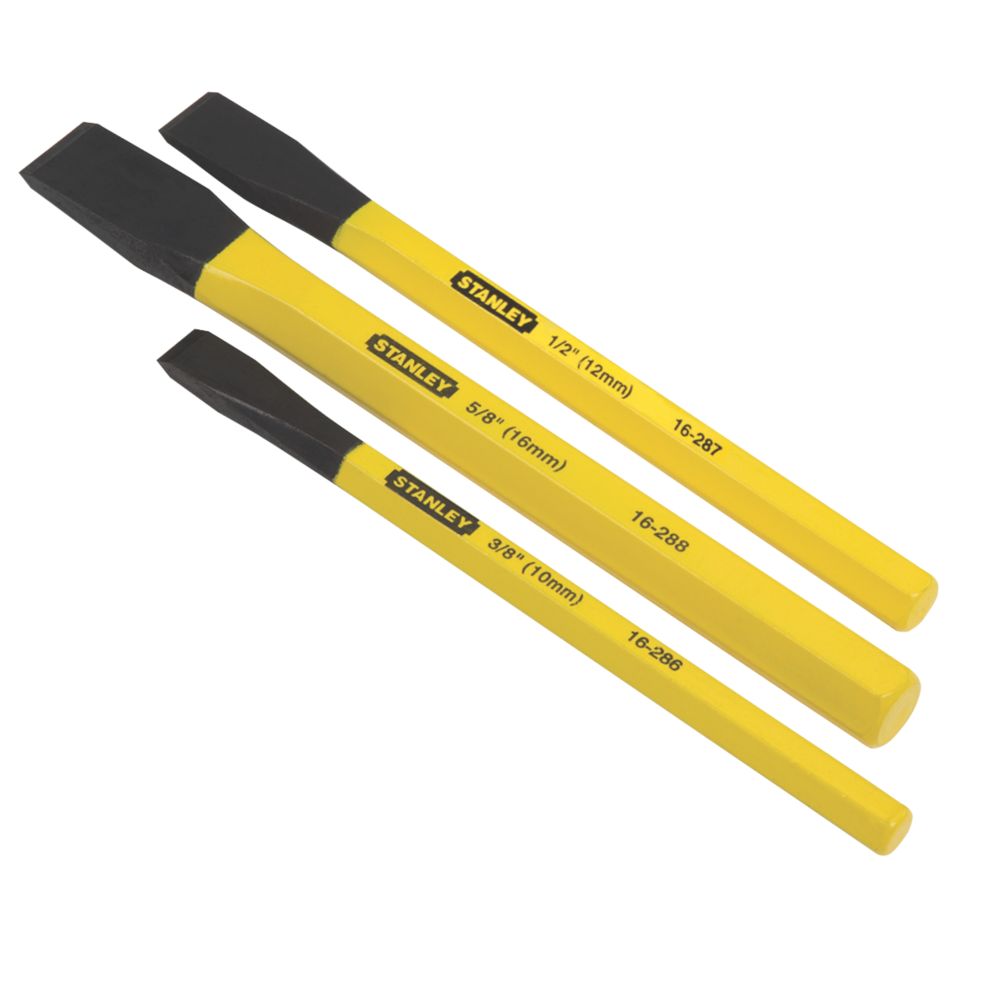 Image of Stanley Cold Chisel Set 3 Pcs 