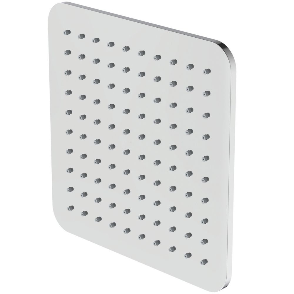 Image of Ideal Standard Idealrain Fixed Square Rainshower Head Chrome 200mm 