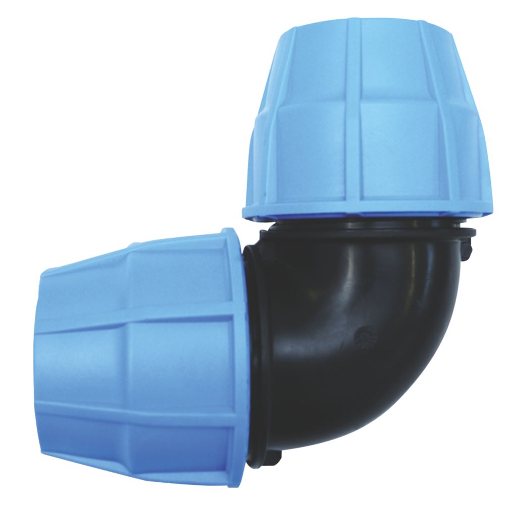 Image of FloPlast MDPE Elbow 20mm x 20mm 