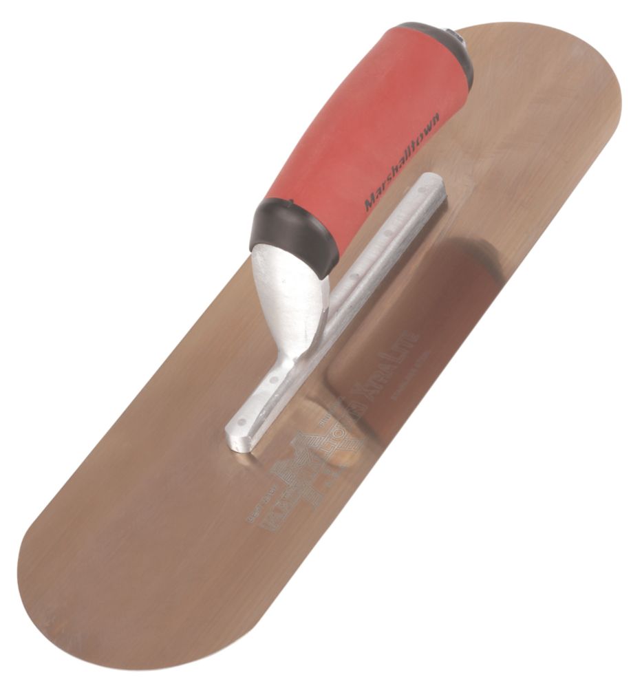 Image of Marshalltown Round-End Swimming Pool Trowel 14" x 5" 
