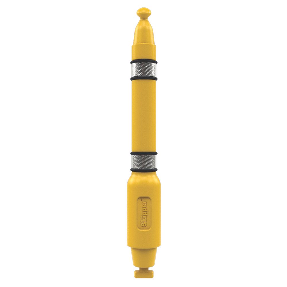 Image of Skipper POST01 Retractable Barrier Post Yellow 1m 