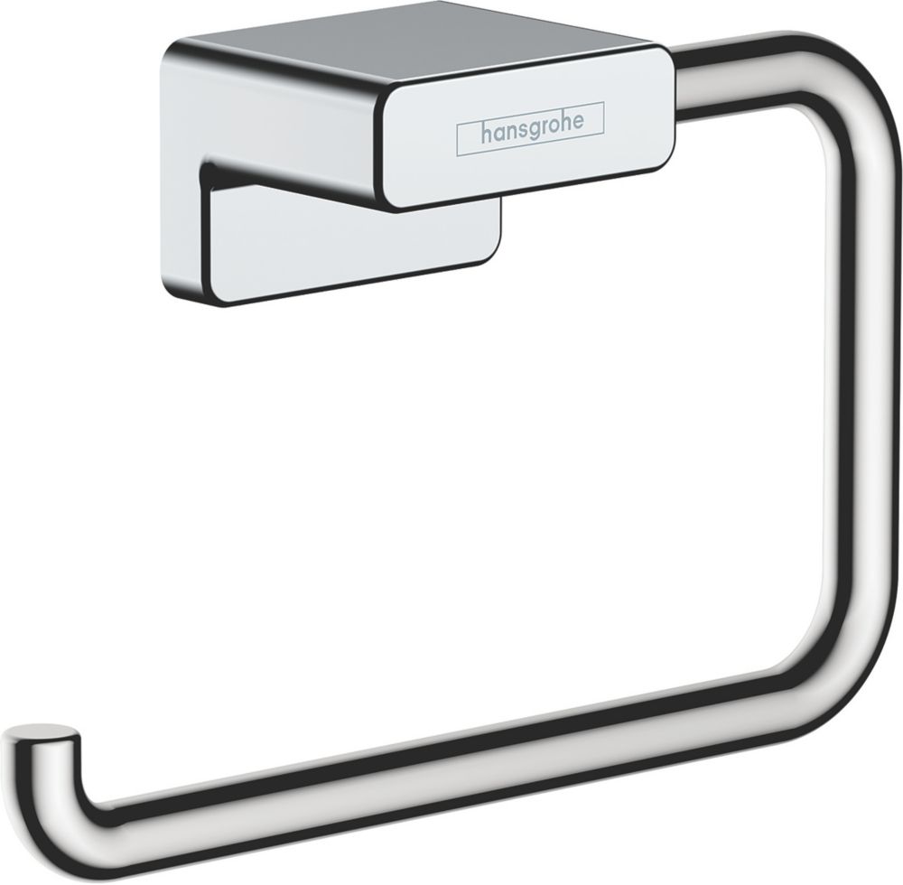 Image of Hansgrohe AddStoris Toilet Roll Holder Chrome 