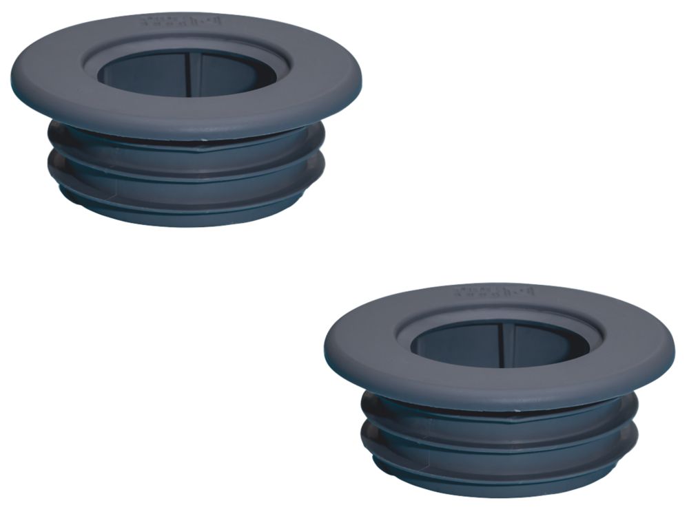 Image of PipeSnug 32mm Cover Grey 2 Pack 