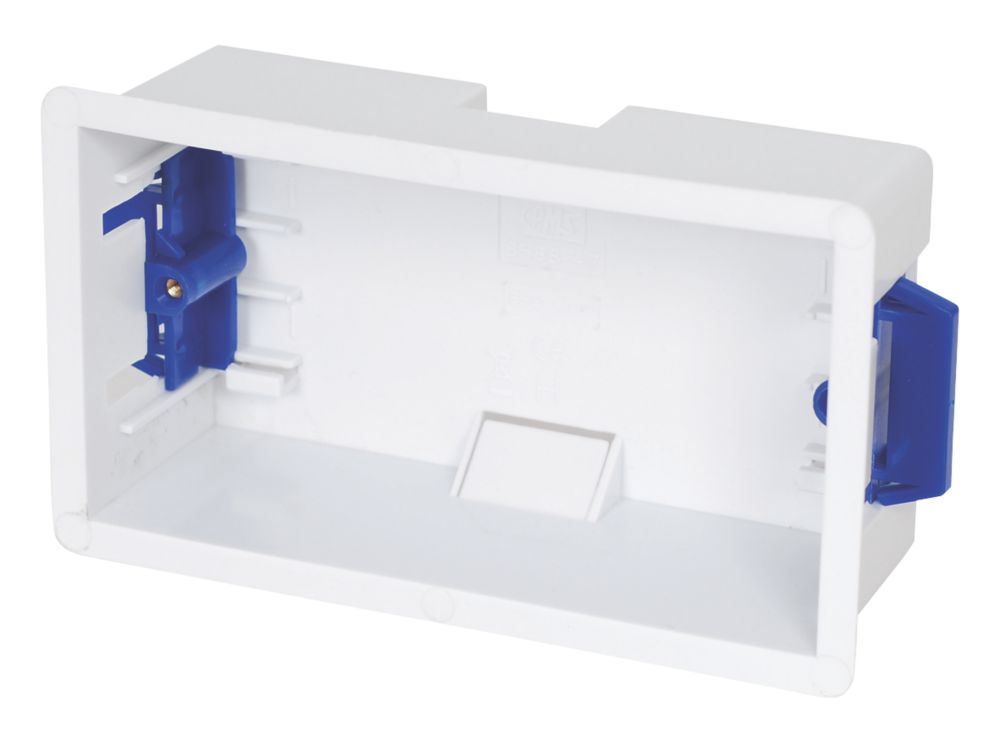 Image of LAP 2-Gang Dry Lining Box 45mm 10 Pack 