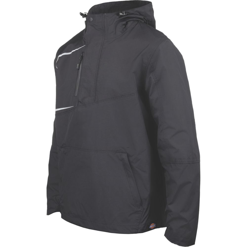 Image of Dickies Generation Overhead Waterproof Jacket Black Medium 38-40" Chest 