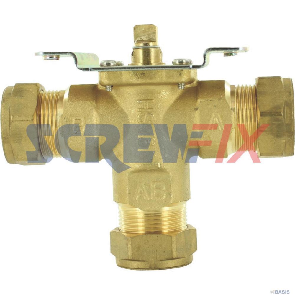 Image of Worcester Bosch 87161084860 3 PORT VALVE BODY 